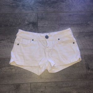 White shorts